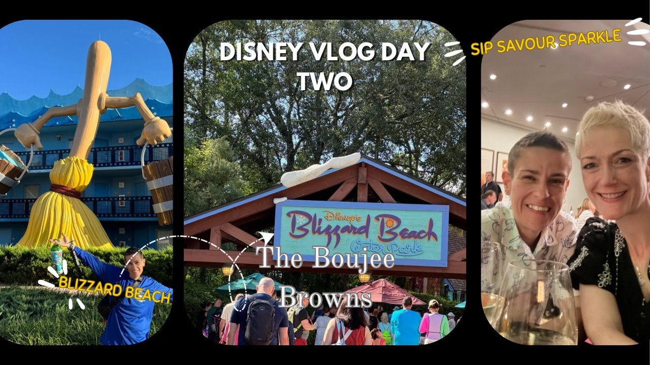 Disney Florida Day 2 ✨ | All-Star Movies | Blizzard Beach | Fireworks at the Contemporary