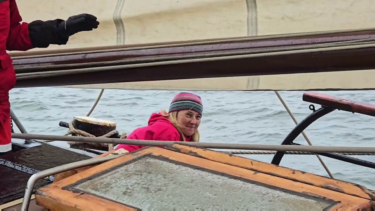 RAW, bez montażu: Brandarisrace 2024 tallship Harlingen - Terschelling