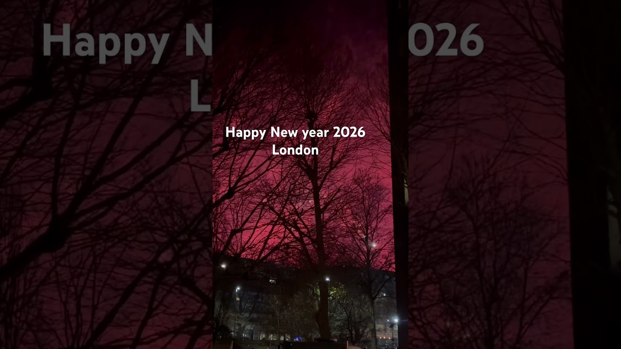 POV: You found a free New Year celebration spot in London 🇬🇧✨#short-video #newyear2026