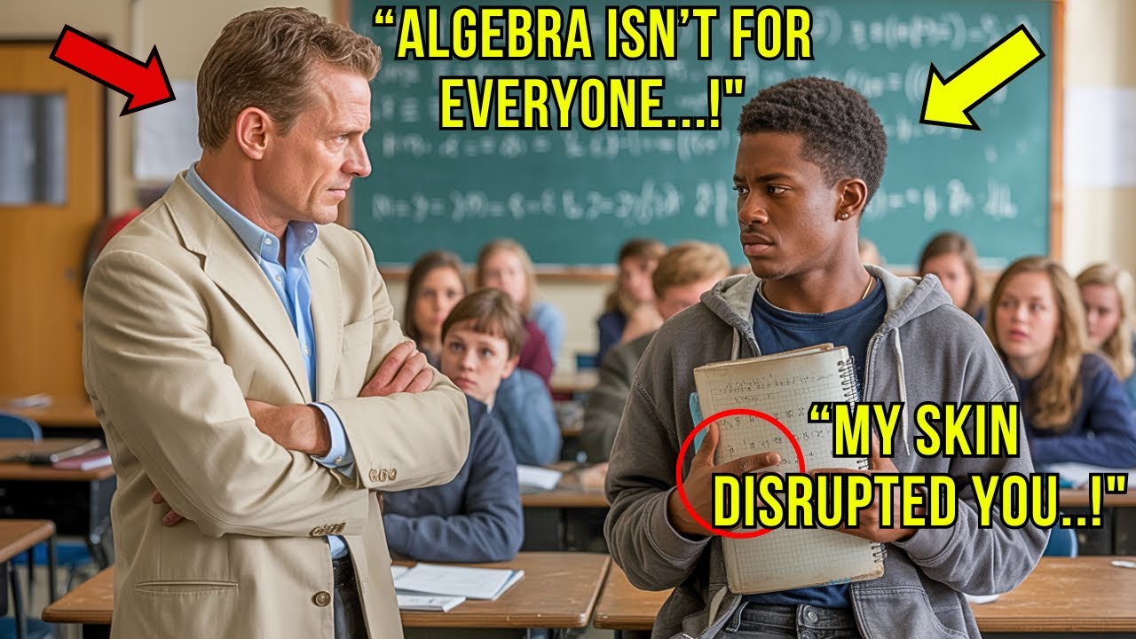 A Black STUDENT who was LOOKED DOWN in a Math class, Suddenly STOOD and SOLVED the UNSOLVABLE ...