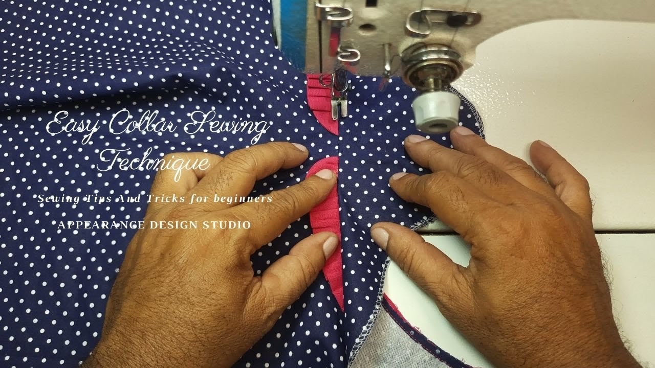 📌Easy Collar Sewing Technique | Sewing Tips And Tricks for beginners |diy fashion ✳️🌺