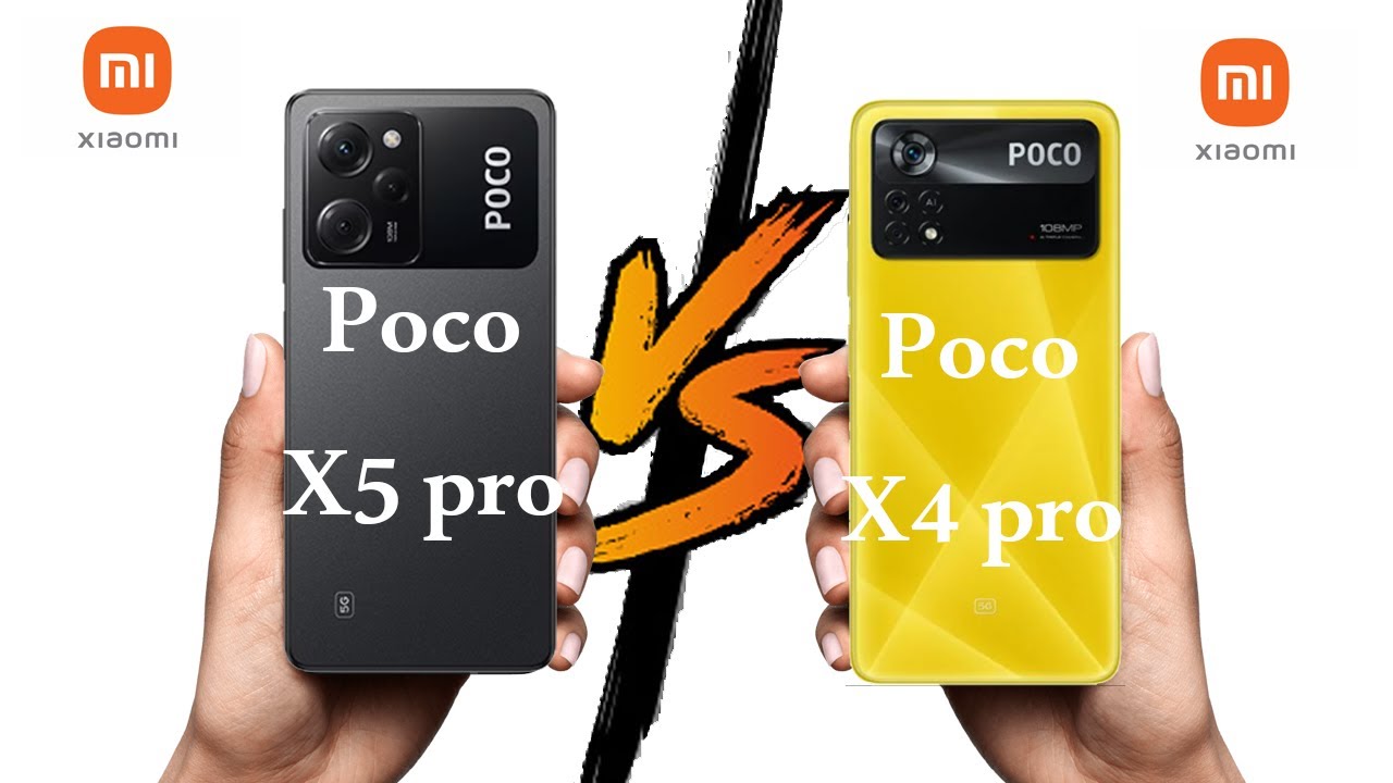 Poco X5 Pro VS Poco X4 Pro || مقارنة هاتفي بوكو اكس 5 برو و بوكو اكس 4 برو