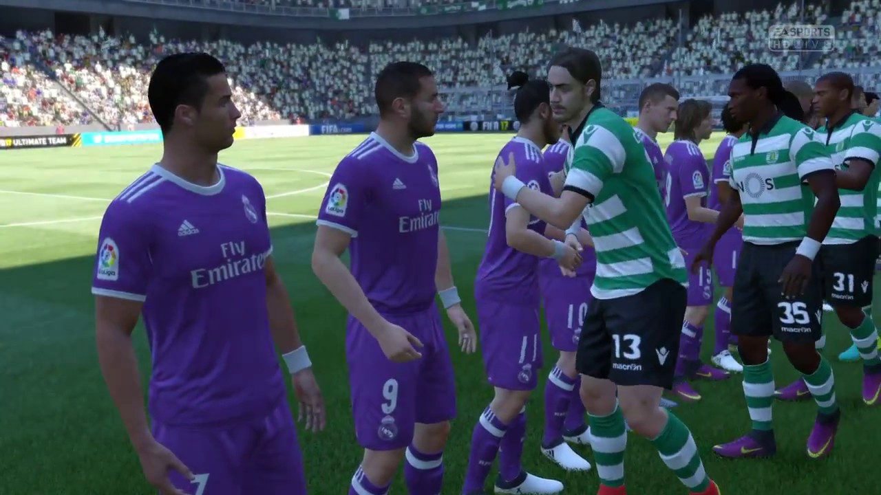 Sporting Vs Real Madrid, Simulation FIFA 17