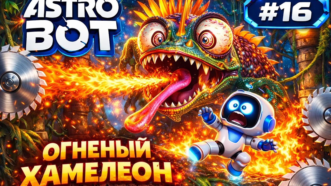 ASTRO BOT #16 Самый БЕЗУМНЫЙ БОСС! 🔥 Огненный Хамелеон