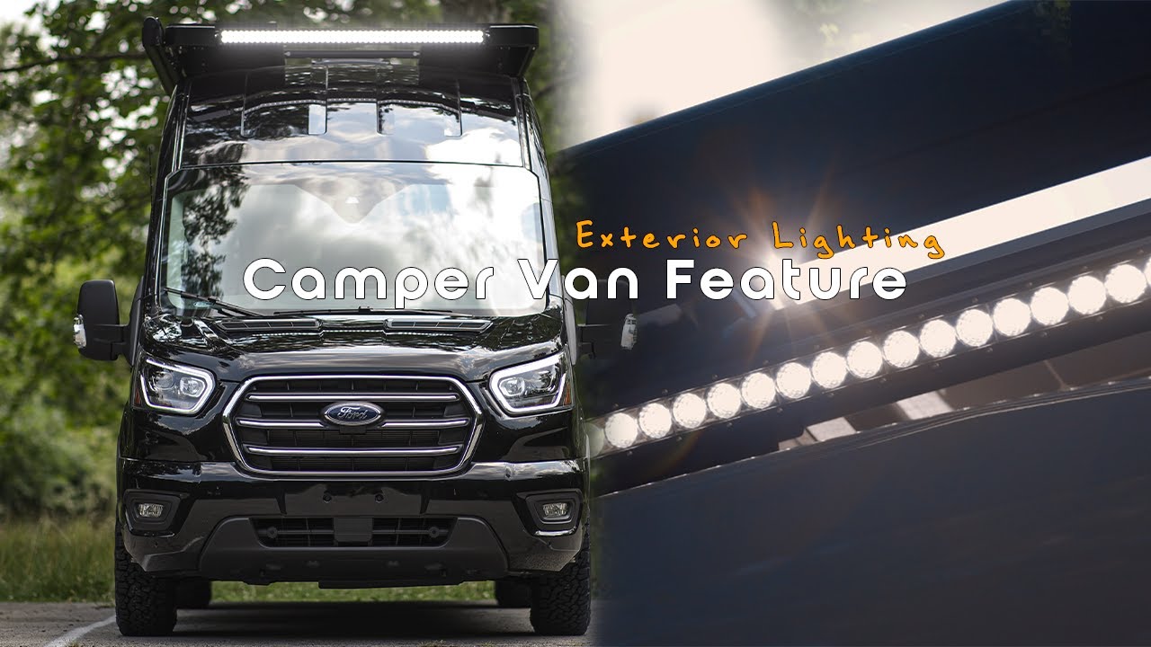 Camper Van Exterior Lighting