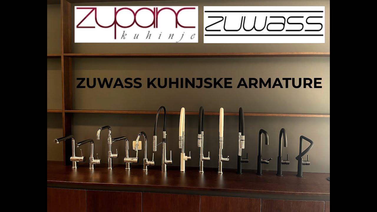 Predstavitev kuhinjskih armatur ZUWASS - Mizarstvo Zupanc