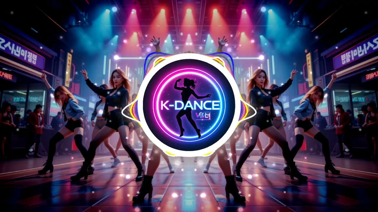 K Dance Vibe Remix | Korean Vibe| K-pop dance remix, heavy techno bass, club energy