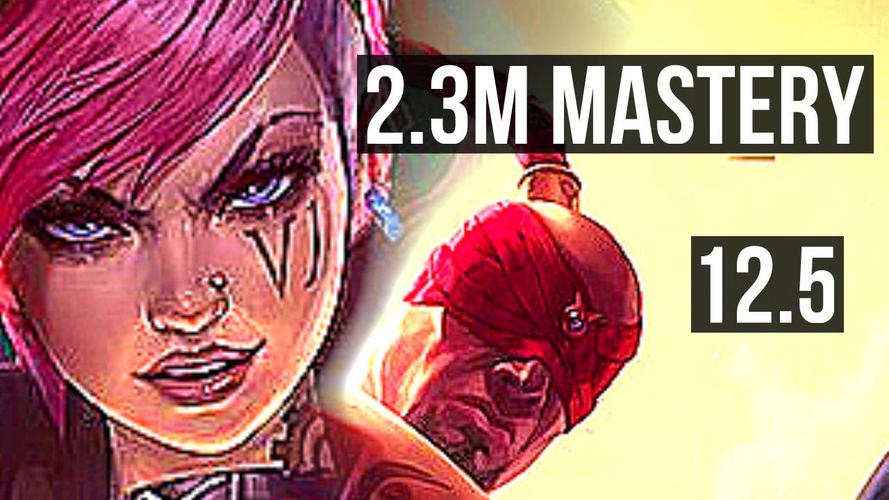 VI vs LEE SIN (JNG) | 8/0/6, 2.3M mastery, Legendary, 400+ games | EUW Master | 12.5