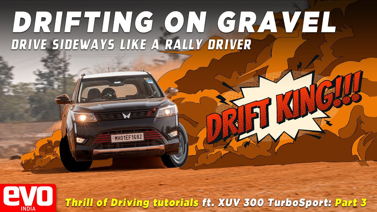 How To Drift On Gravel | Drive Sideways like a Rally Driver | evo India