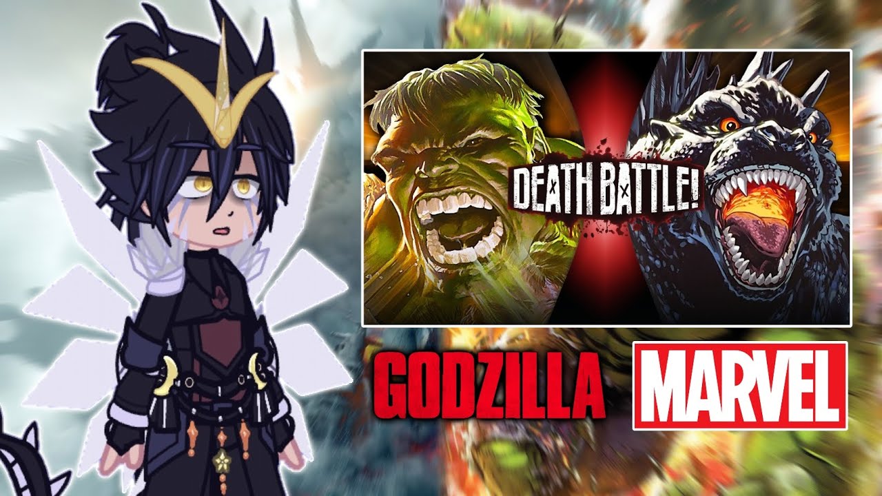 👹•Godzilla Villains Reaccionan: Godzilla V.S Hulk•🧌⚔️|| DEATH BATTLE ||💀💜|Gacha Club|💜