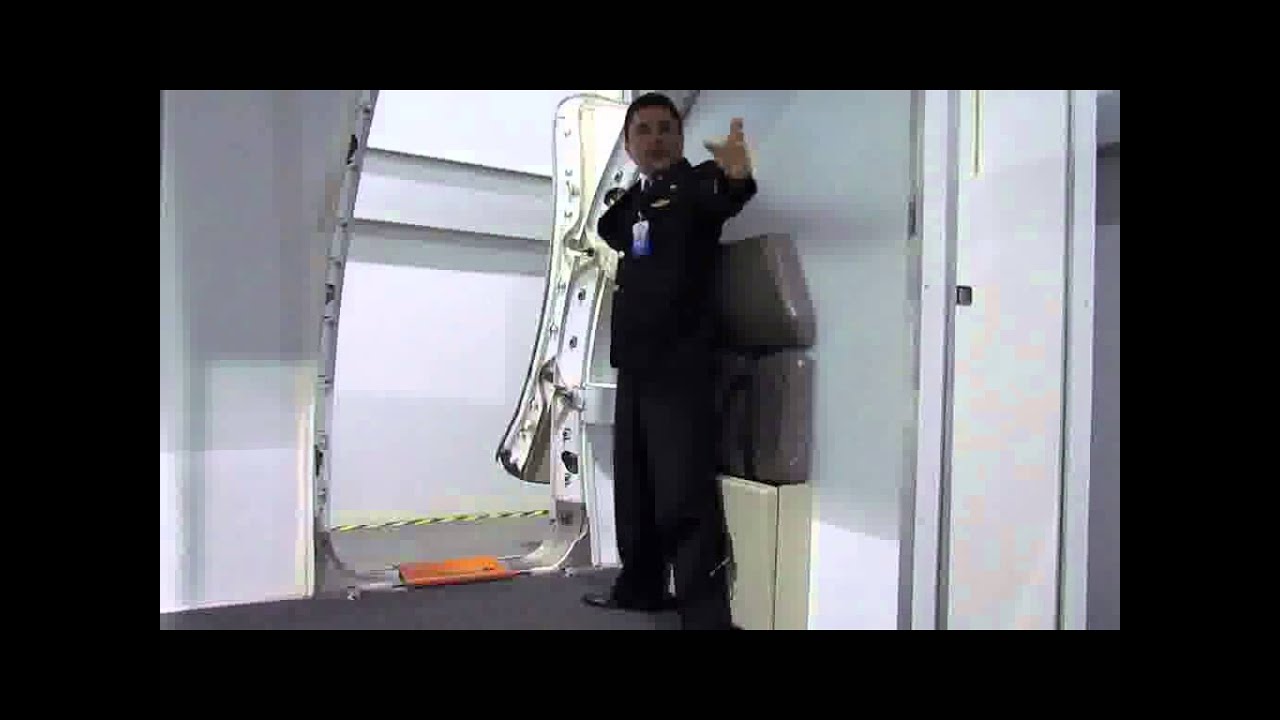 Procedimiento de Evacuacion Maqueta Boeing 737