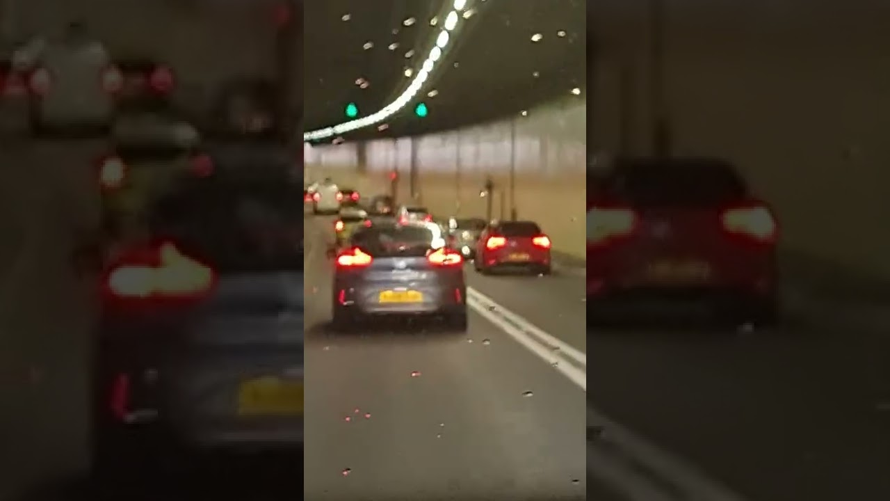 VW loud exhaust #loud #vw #exhuast #red #spark #london #uk #highway #trending