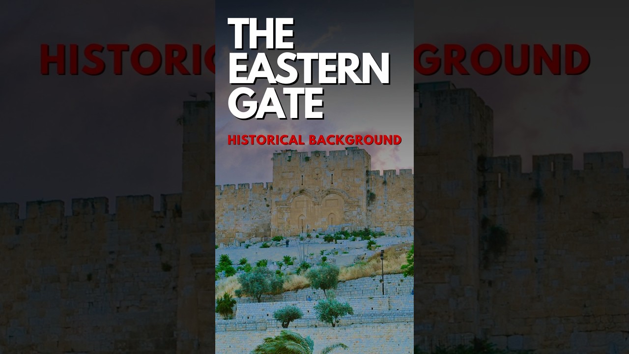 𝗧𝗵𝗲 𝗘𝗮𝘀𝘁𝗲𝗿𝗻 𝗚𝗮𝘁𝗲 / 𝗛𝗶𝘀𝘁𝗼𝗿𝗶𝗰𝗮𝗹 𝗕𝗮𝗰𝗸𝗴𝗿𝗼𝘂𝗻𝗱 #history #jerusalem #temple #gate #travel