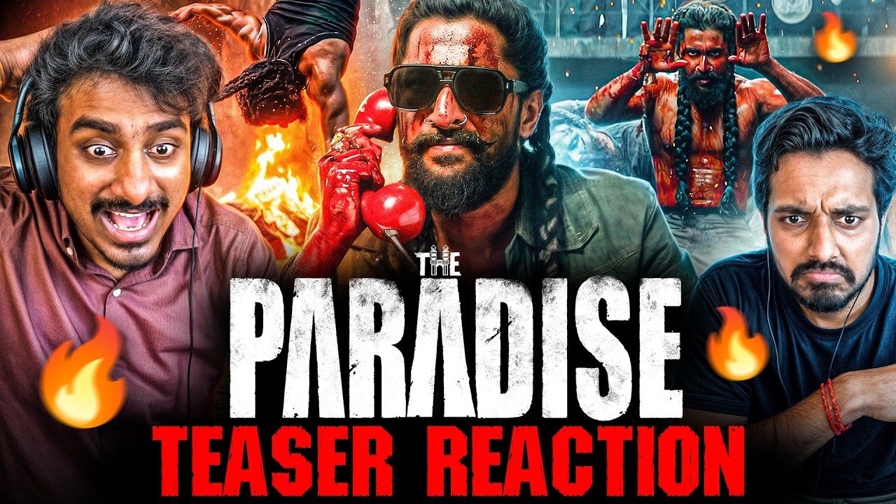 The Paradise Official Teaser Reaction | Nani | Anirudh Ravichander Ft. @charinotsorry