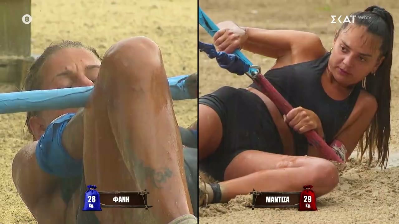Αριάδνη, Μαντίσα VS Δήμητρα, Φανή - Φοβερή αναμέτρηση μέσα σε καταρρακτώδη βροχή | Survivor | 19/02