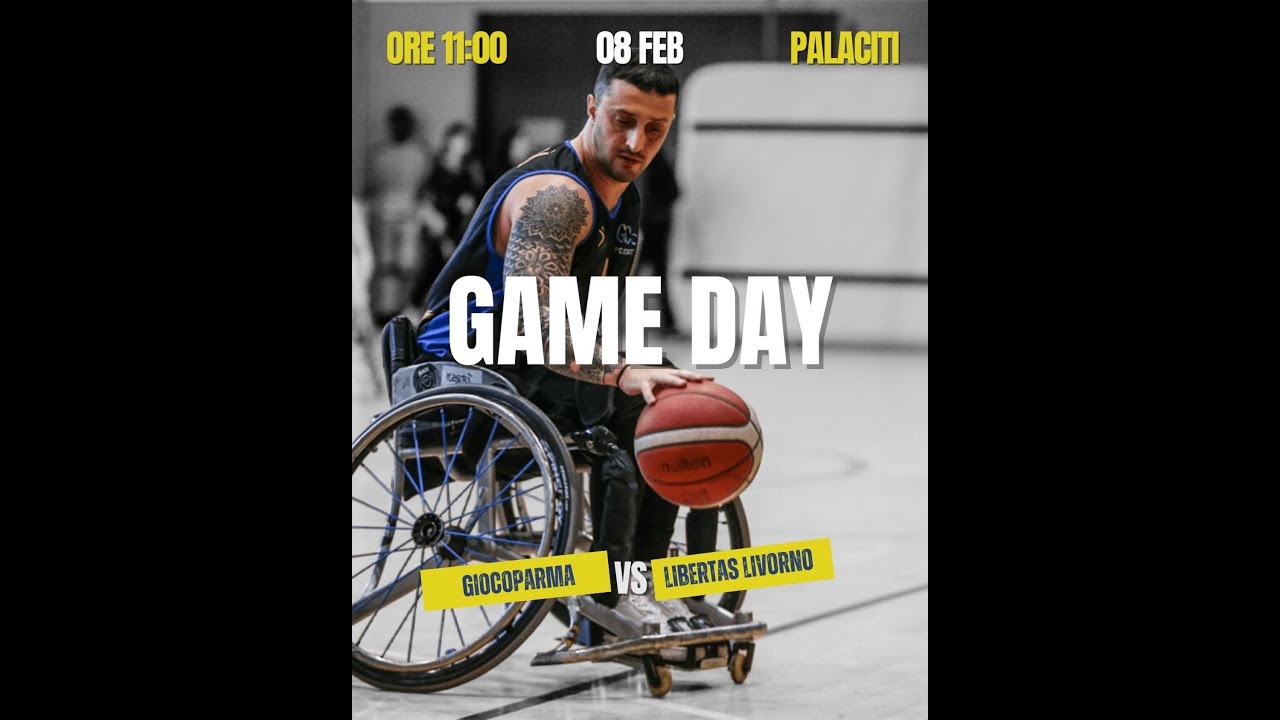 LAUMAS Giocoparma vs  WHEELCHAIR LIBERTAS LIVORNO 1947