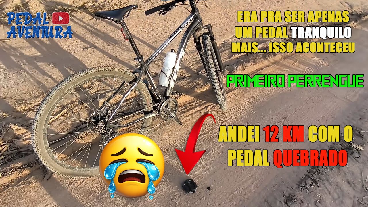 PRIMEIRO PERRENGUE 😭 NO PEDAL COM A BIKE DA SHOPEE | PEDAL AVENTURA
