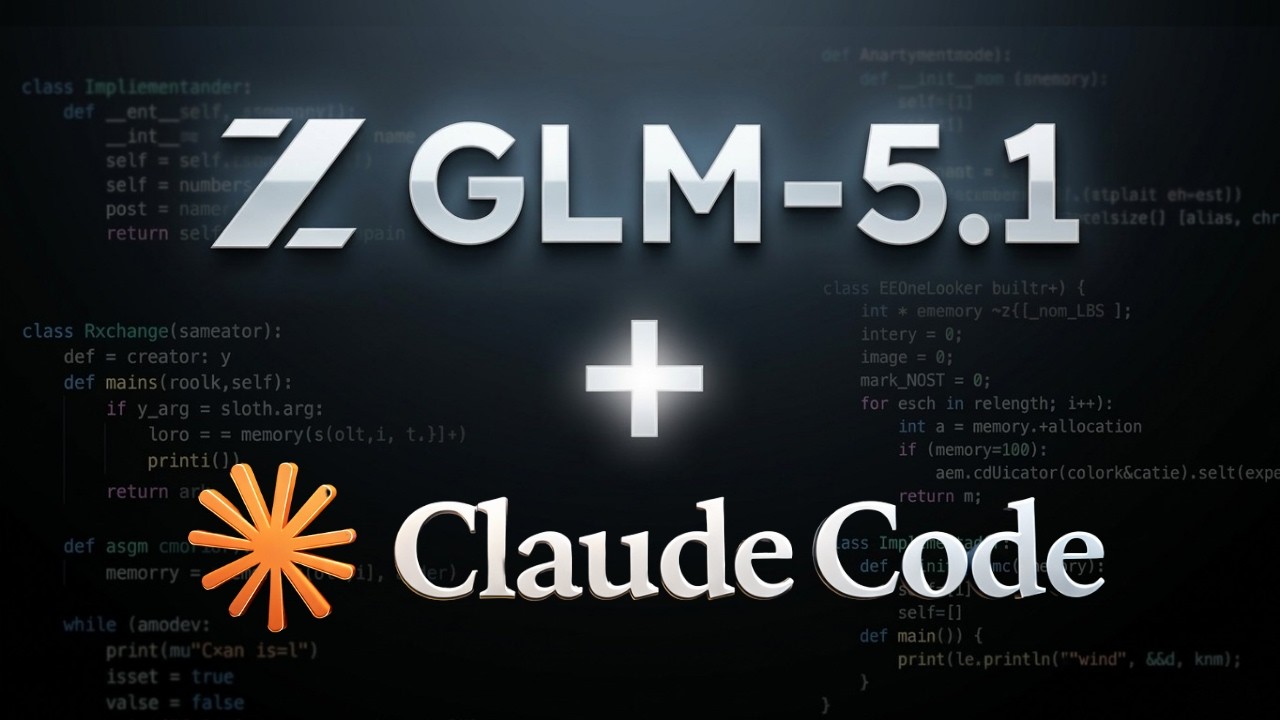 Using GLM-5.1 in Claude Code is Ridiculously EASY! 🚀