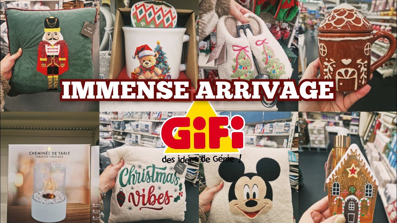 🎄IMMENSE arrivage No&euml;l chez Gifi🎁 Id&eacute;e cadeau petit budget🛒