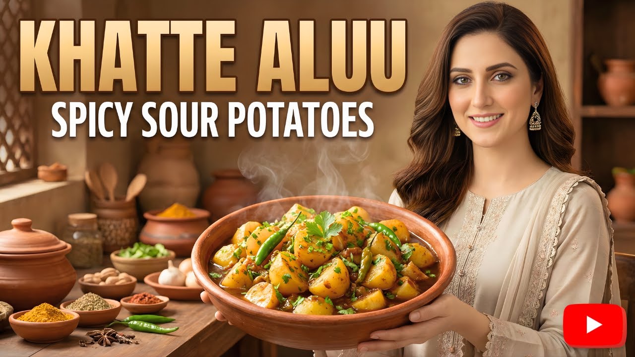 Quick & Easy Khatte Aloo Recipe – Full Desi Taste!