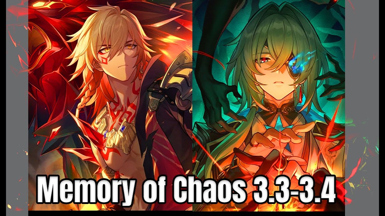 New 3.3-3.4 Memory of Chaos - E0S1 Mydei & E0 Anaxa - #honkaistarrail