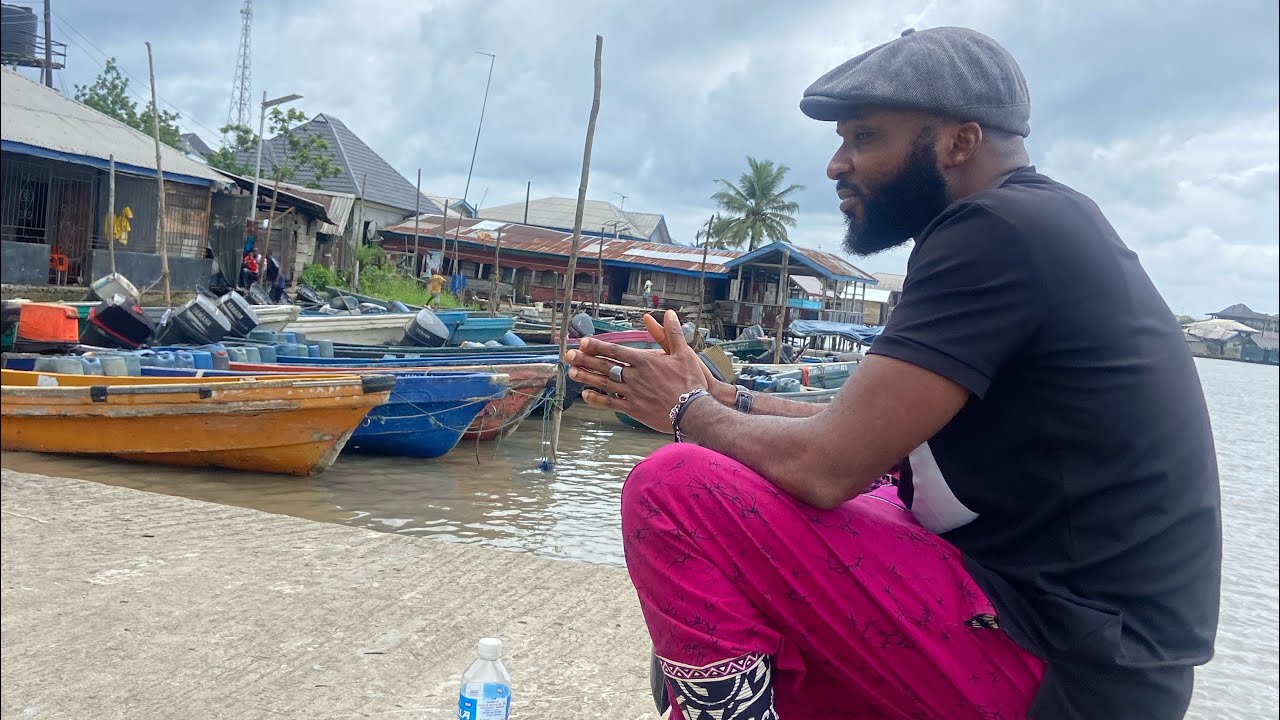 A boat trip to Brass Island in the Niger Delta region of Nigeria.