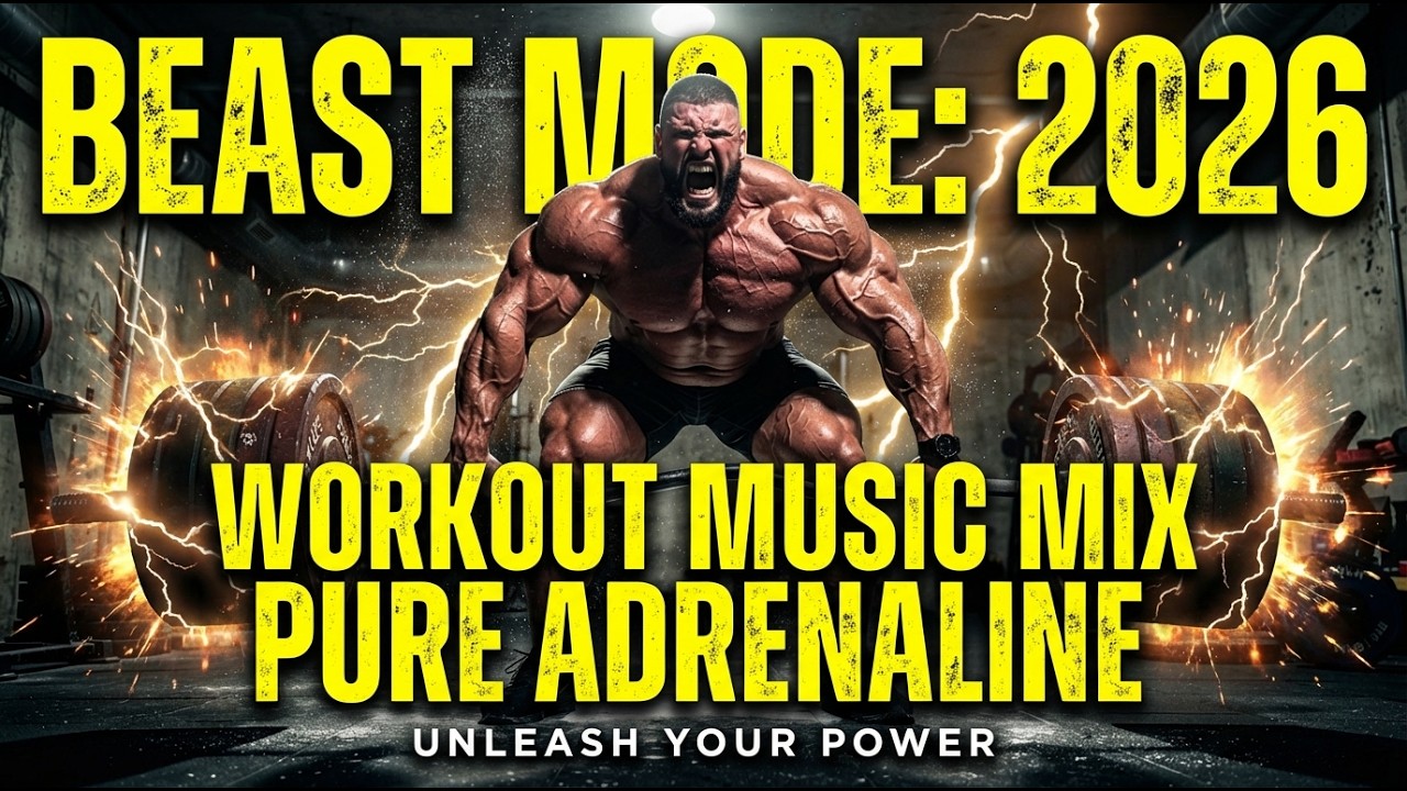 Aggressive Workout Gym Music 2026 🔥 Heavy Hardcore Beats for Extreme Focus