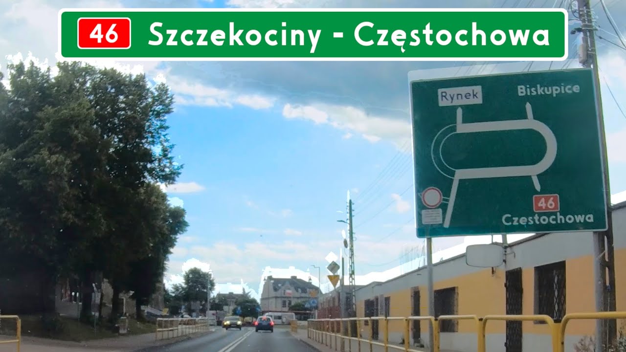 DK46 Szczekociny - Częstochowa ● droga Staropolska ●2025●