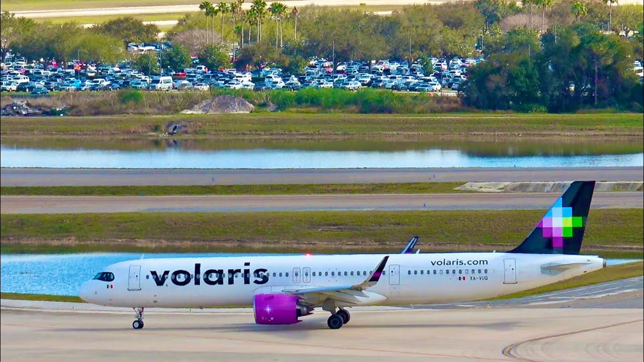 Huge Lines Aircraft Massive Spring Break Crowds Spotting MCO