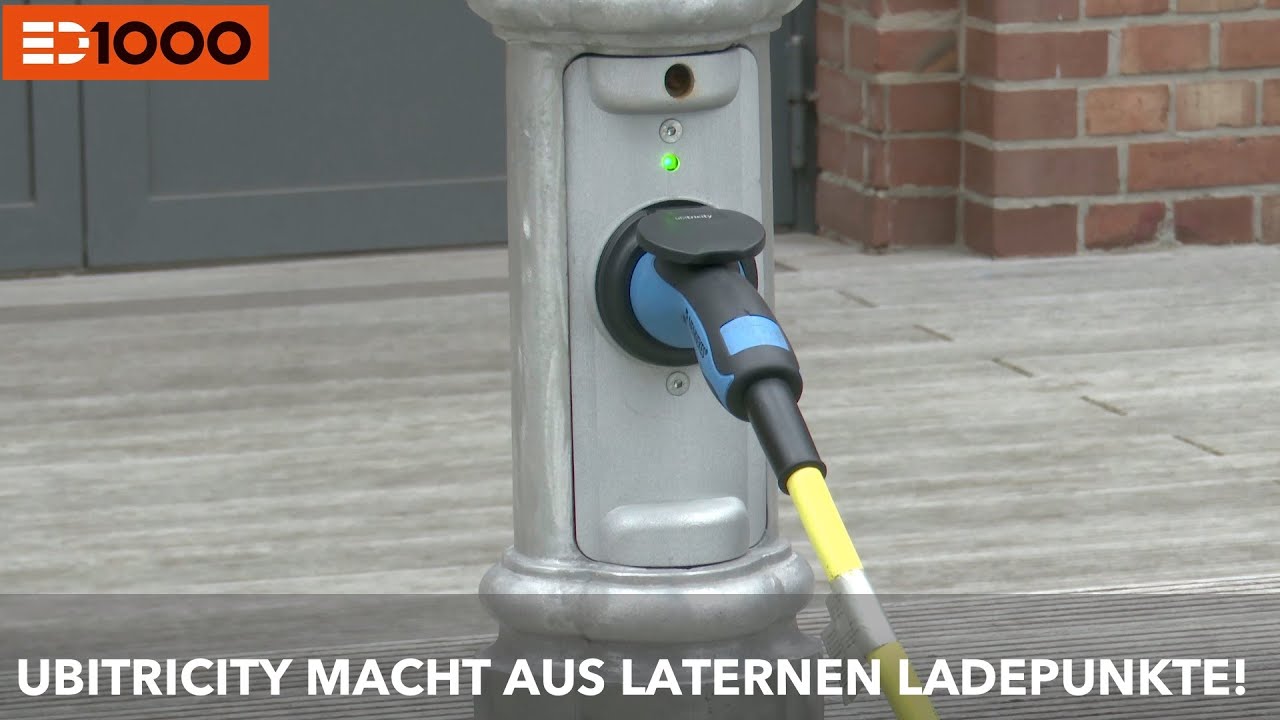 Von der Straßenlaterne zur Ladesäule dank ubitricity! Wie soll das funktionieren? | Electric Drive