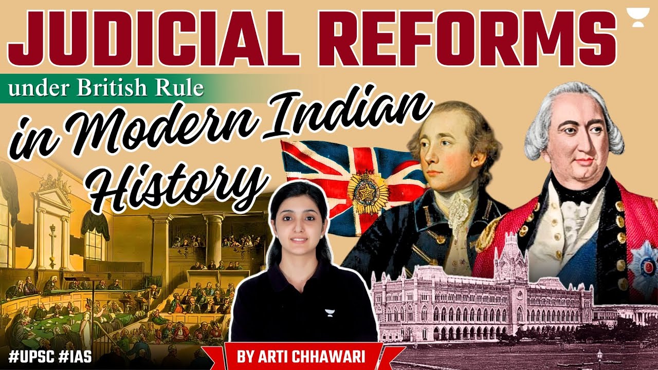 [Marathon] Judicial Reforms in India | Modern History Revision for UPSC Prelims 2024 | Arti Chhawari