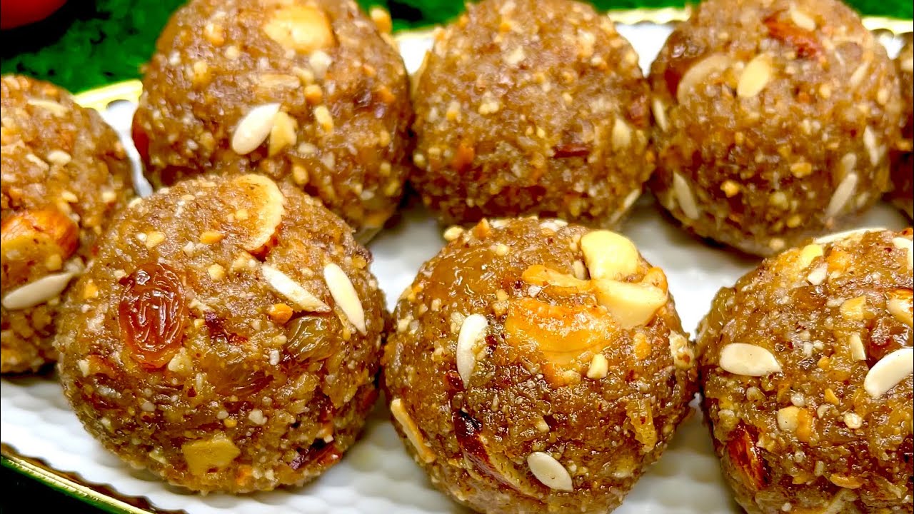 नारियल के लड्डू |Tasty Coconut Laddu recipe| No Sugar Coconut Mixed Nuts Ladoo |Easy Laddu recipe