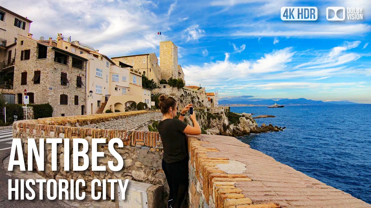 Visit Antibes,, The IdyllicTown On The Mediterranean - 🇫🇷 France [4K HDR] Walking Tour