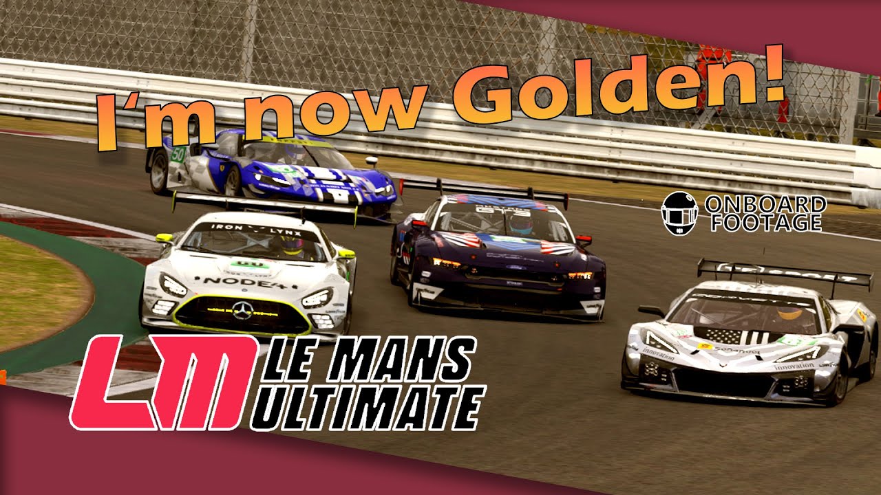 CRAZY Start! 🤯 P10 to P3 to P9 & PROMOTED to Gold SR! | LMU GT3 at Fuji
