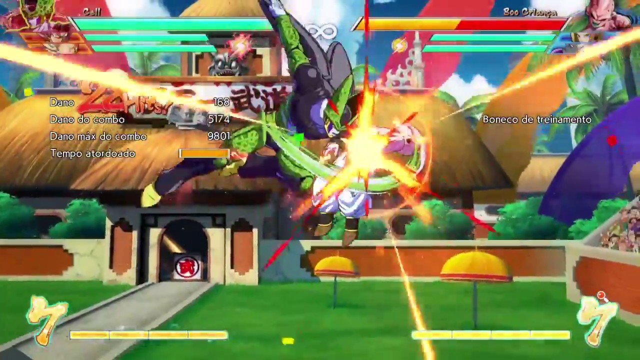 DBZF Cell touch of death 1071 (100% Damage / Hit Kill) | Dragon Ball Fighterz