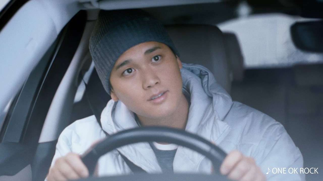 大谷翔平選手、運転姿を披露　ONE OK ROCKがCM楽曲を担当　DUNLOP「SYNCHRO WEATHER」新CM＋メーキング