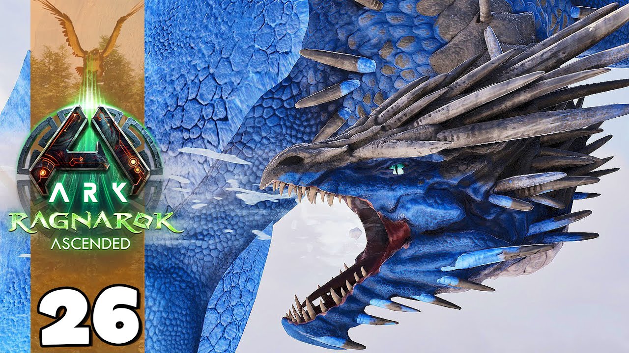 ENTREI NA RAVINA COM O WYVERN DE GELO E ALGO ACONTECEU...!😯 ARK: RAGNAROK 26