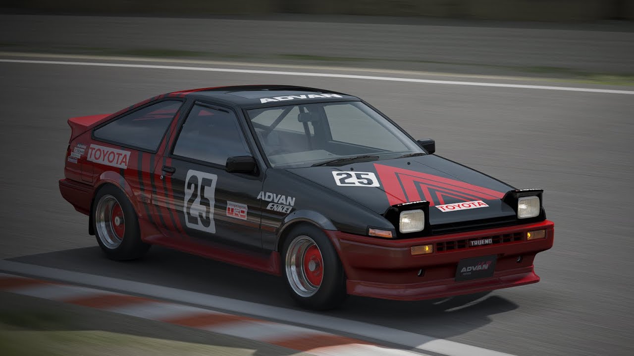 1:04.808 - Tsukuba Circuit in the AE86 Tuned - Assetto Corsa
