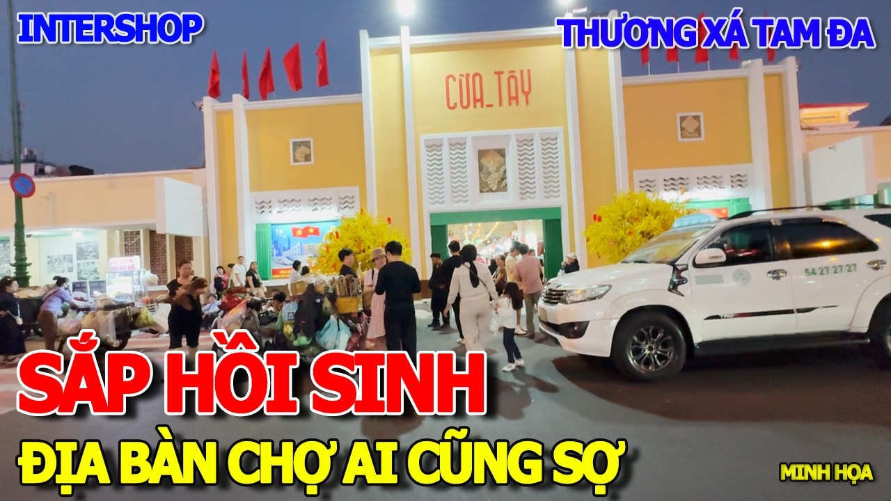 RÙNG MÌNH CẢNH TƯỢNG GẦN CHỢ BẾN THÀNH - ĐỊA BÀN TÂM LINH THƯƠNG XÁ TAM ĐA SẮP ĐƯỢC HỒI SINH ĐÓN TẾT