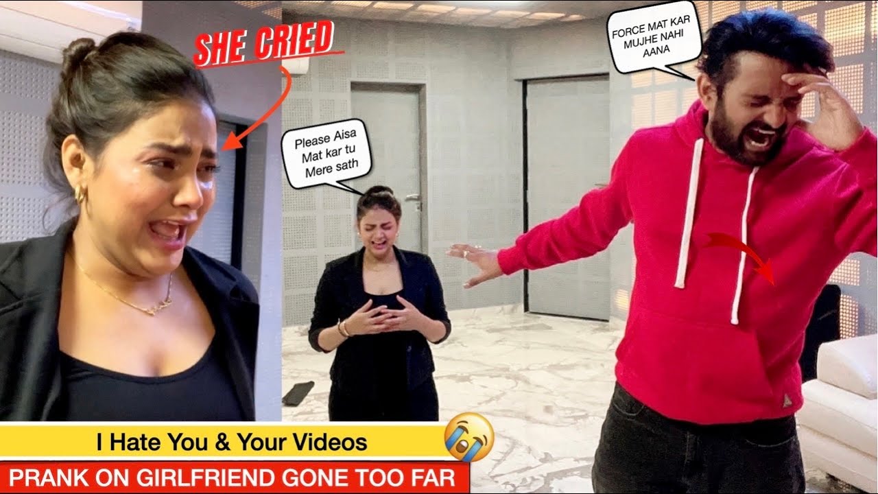I HATE YOU | PRANK ON GIRLFRIEND GONE TOO FAR | SHE CRIED A LOT
