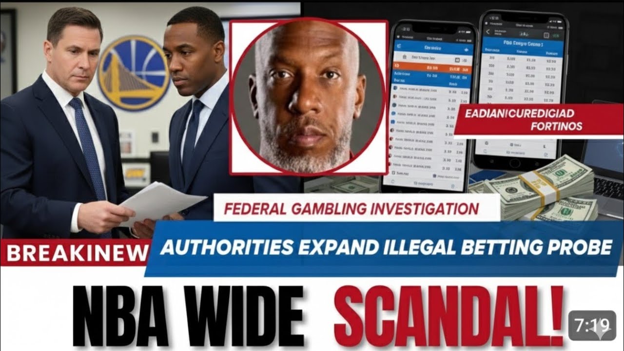 Federal Probe Deepens: Illegal Gambling Scandal Expands Across the NBA”