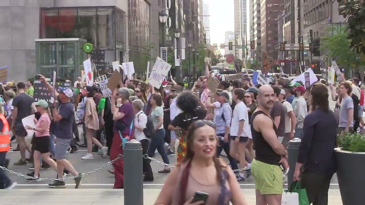 20250501 May Day march around Philadelphia City Hall MVI 0056