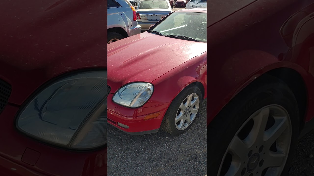 LOT 147 1998 MERCEDES SLK230 7/5/2020 IMPOUND AUCTION