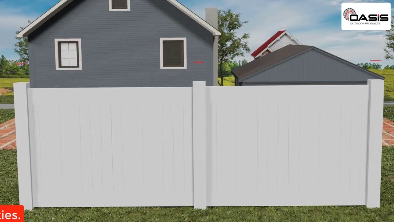 Oasis Full Privacy Fence Install