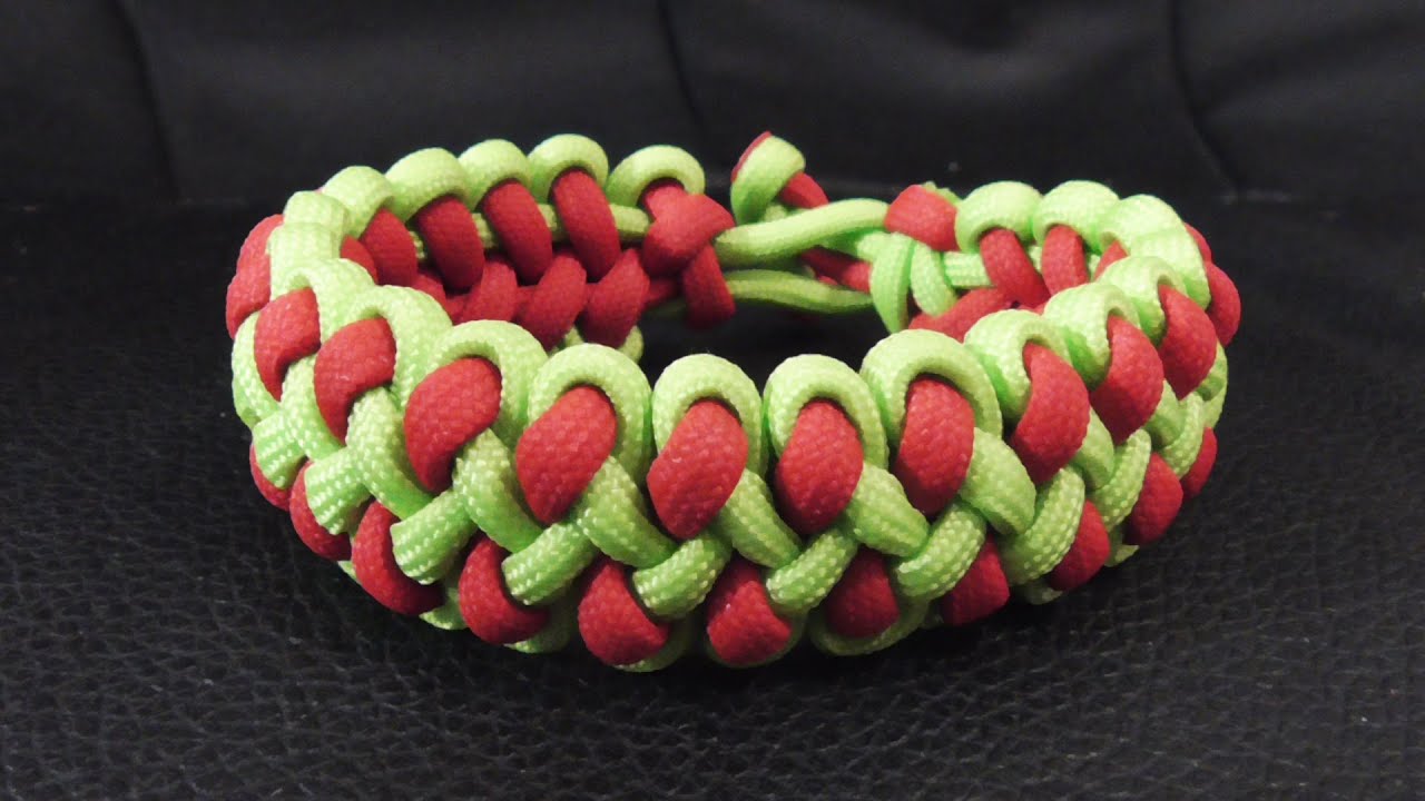 How To Tie A Dragon Claw Paracord Survival Bracelet Without Buckle