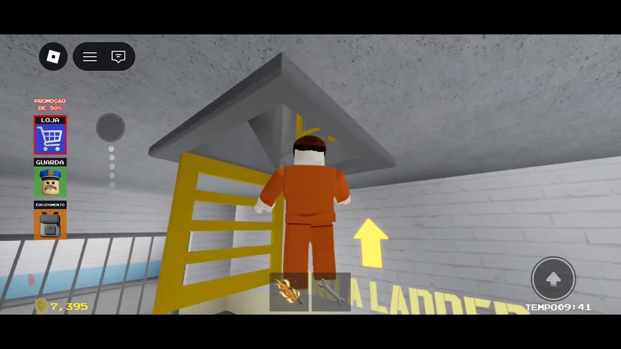 MAIS UMA AVENTURA NA PRISAO DO ROBLOX!!!!