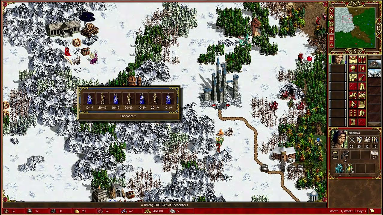 Diplomacy Game Over for my opponent - Heroes 3 ERA mod