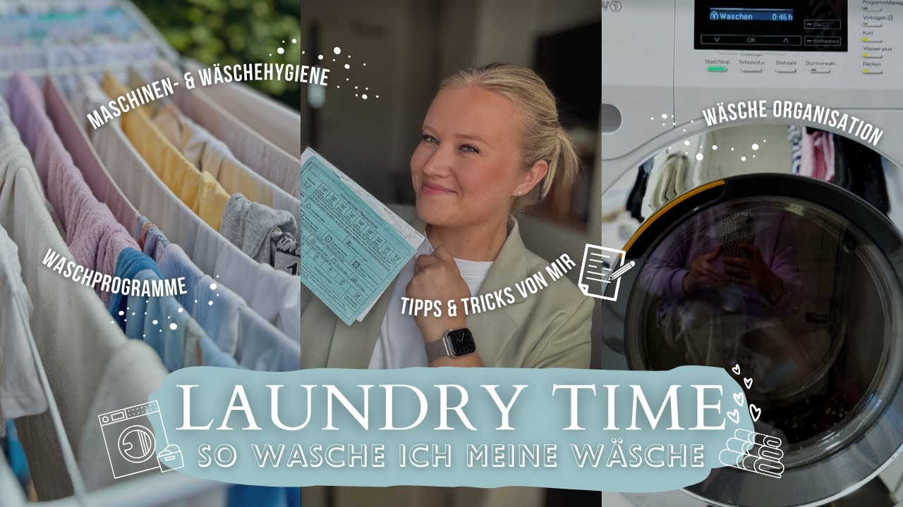 MEINE WASCHROUTINE 🧺✨ I So wasche ich meine Wäsche 🐳 I 7 Tipp's für Euch 💕 I Laundry Time 🧼