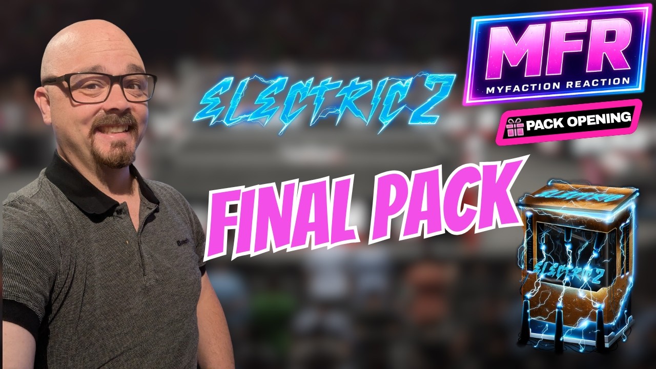 Opening the FINAL Pack in WWE 2K25 MyFaction ⚡ Electric Series 2 Pack Opening | WWE2K25 | MyFaction