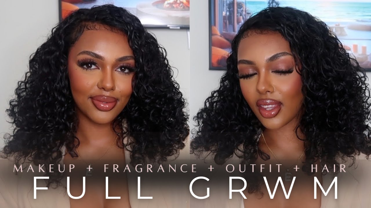 FULL GRWM: BRUNCH! HAIR +MAKEUP + PERFUME + OUTFIT